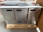 nieuwe POLAR roestvrijstalen saladette - G607E - 3 deuren, Zakelijke goederen, Ophalen, Nieuw in verpakking, Koelen en Vriezen