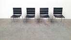 Giancarlo Vegni Fasem Italy Stripe zadelleer stoelen design, Ophalen
