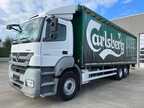 Mercedes Axor 2640 6x2 rolgordijnen + lift EURO5, Auto's, Vrachtwagens, Bedrijf, Te koop, ABS, Mercedes-Benz, Diesel, Euro 5, 2 deurs