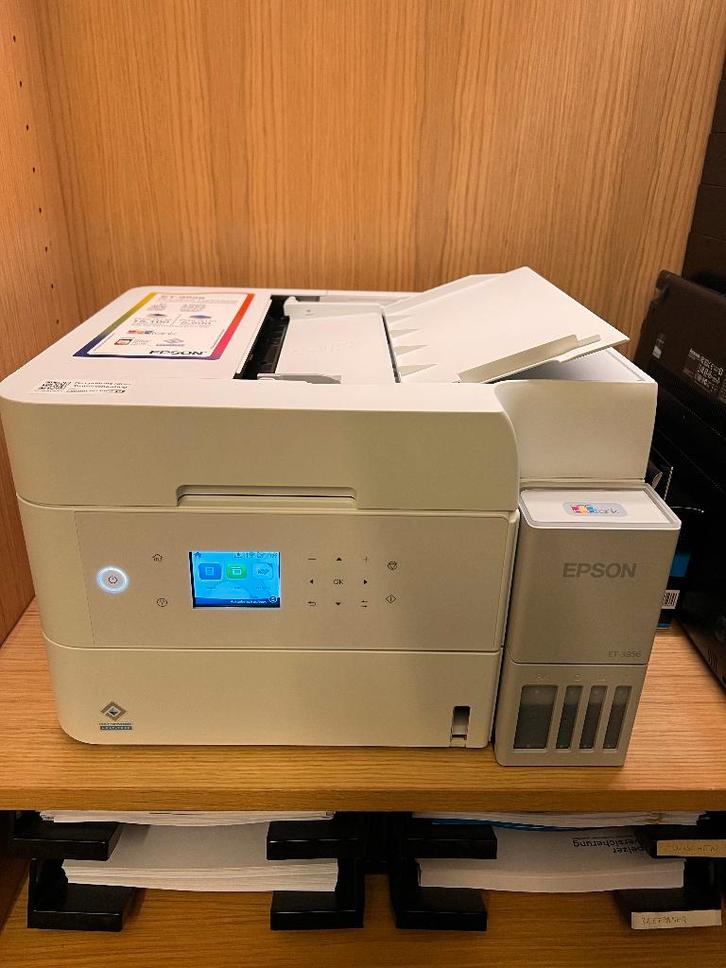 EPSON ET-3956 printer met inkttanks, Computers en Software, Printers, Nieuw, Printer, Inkjetprinter, Kleur printen, Kopieren, Scannen