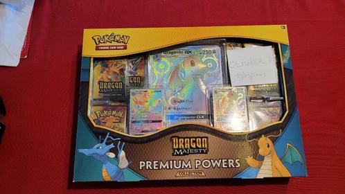 Pokémon - Dragon Majesty: Premium Powers Collection, Hobby en Vrije tijd, Verzamelkaartspellen | Pokémon, Zo goed als nieuw, Boosterbox