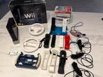 Wii black + 6 controllers + 11 games, 3 spelers of meer, Ophalen, Gebruikt