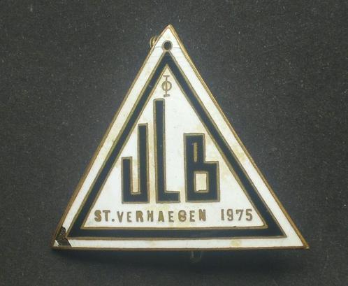 Épinglette insigne ULB Saint-Verhaegen de 1975, Collections, Objets militaires | Général, Autres, Envoi