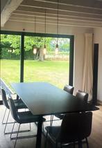 Eettafel en 6 stoelen, Huis en Inrichting, Tafels | Eettafels, Ophalen, Gebruikt