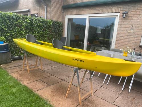 in nieuwstaat kano of kajak voor 3 personen, Watersport en Boten, Kano's, Zo goed als nieuw, Kajak, Twee personen, Ophalen