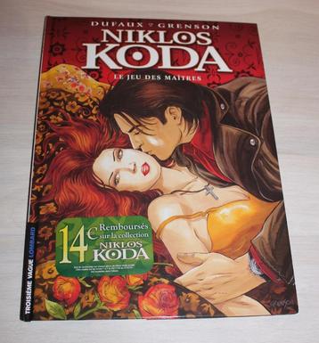 Niklos Koda 8 "Le jeu des maîtres" en EO et état comme neuf., Une BD, Enlèvement ou Envoi, Comme neuf