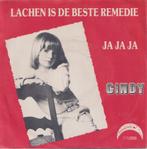 Cindy – Lachen is de beste remedie / Ja Ja ja – Single, 7 pouces, En néerlandais, Utilisé, Enlèvement ou Envoi