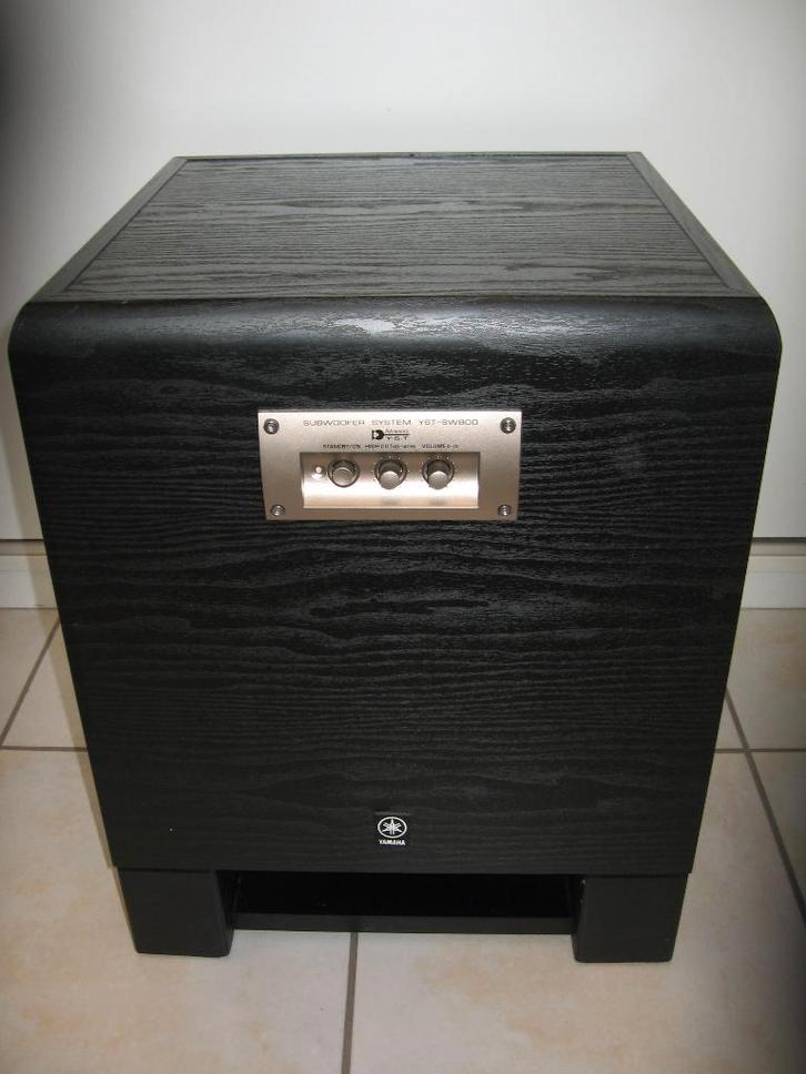 GROS SUB 24KG YAMAHA YST SW800, TV, Hi-fi & Vidéo, Enceintes, Comme neuf, Enlèvement