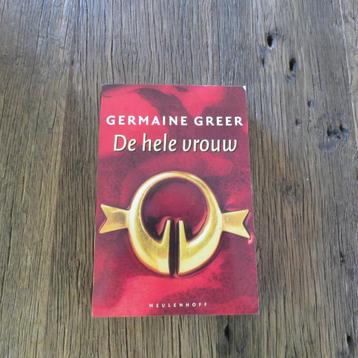 De hele vrouw Germaine Greer beschikbaar voor biedingen