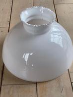 OUDE WITTE OPALINE LAMPENKAP, Ophalen of Verzenden