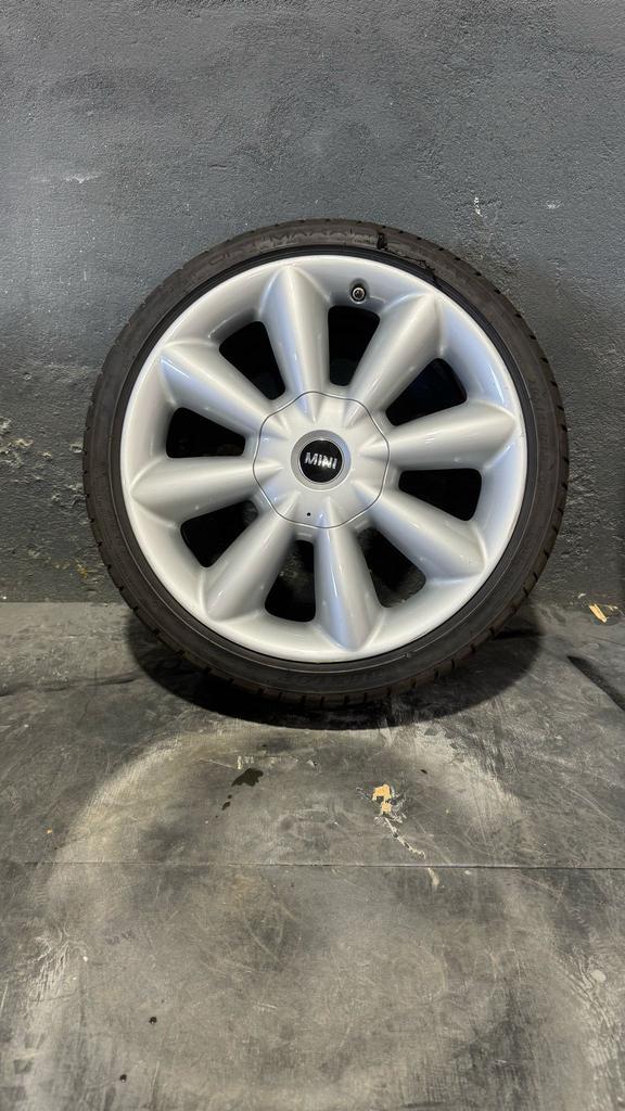 Mini cooper velgen 18 inch met nieuwe banden, Autos : Pièces & Accessoires, Pneus & Jantes, Pneus et Jantes, Pneus été, 18 pouces