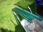 Bekaert tuinpalen groen ( staal )., Tuin en Terras, Ophalen, Zo goed als nieuw, 180 tot 250 cm, Palen