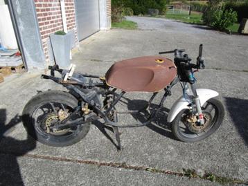 Onderdelen - frame met wielen enz. Yamaha RD350LC uit 1980 beschikbaar voor biedingen