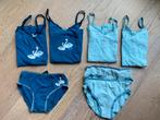 Set van 4 hemdjes en 3 onderbroeken - maat 122/128, Nacht- of Onderkleding, Gebruikt, Meisje, H&M