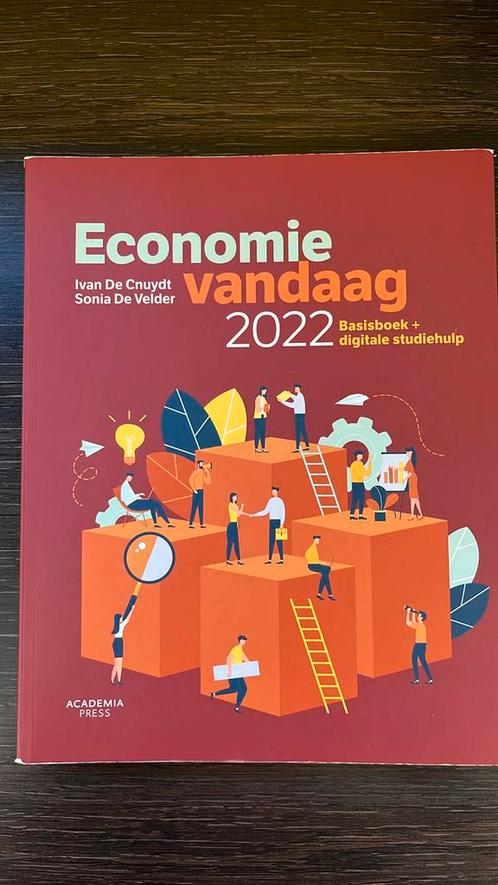 Ivan De Cnuydt - Economie vandaag 2022, Boeken, Economie, Management en Marketing, Zo goed als nieuw, Ophalen of Verzenden
