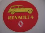 2 Renault 4 stickers: 1 vol + 1 gekerfd., Ophalen of Verzenden, Nieuw, Overige typen