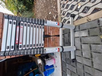 Telescoop ladder als nieuw 100 euro beschikbaar voor biedingen