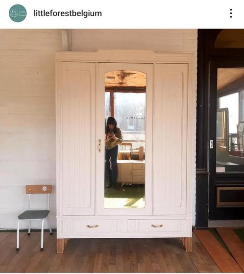 Superbe penderie ancienne restaurée, Huis en Inrichting, Kasten | Kleerkasten, Gebruikt, Ophalen