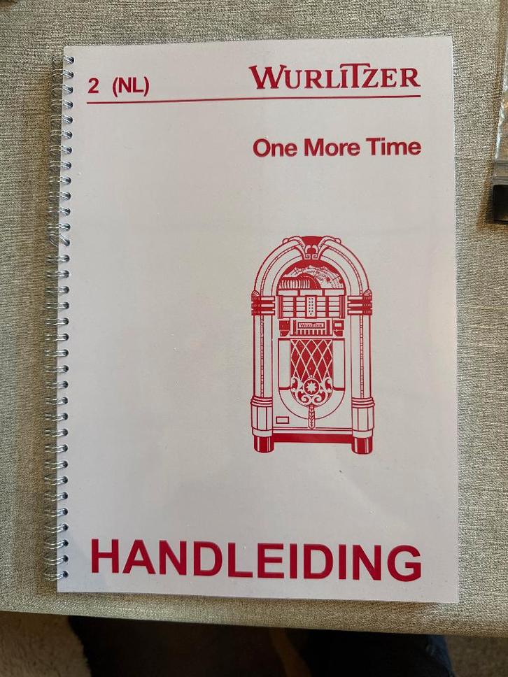 Jukebox Wurlitzer 1015 OMT Handleiding Nederlands, Verzamelen, Automaten | Jukeboxen, Nieuw, Wurlitzer, 1970 tot heden, Met singles