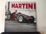 Vintage Schilderij MARTINI met Racewagen (160X160,5), Ophalen, Zo goed als nieuw, Overige typen