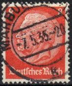 Duitsland 1933-1936 - Yvert 488 - Maarschalk Hindenburg (ST), Verzenden, Gestempeld