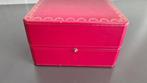 Cartier doosje ( leeg ) voor horloge, rood leer, Handtassen en Accessoires, Horloges | Heren, Ophalen of Verzenden, Leer