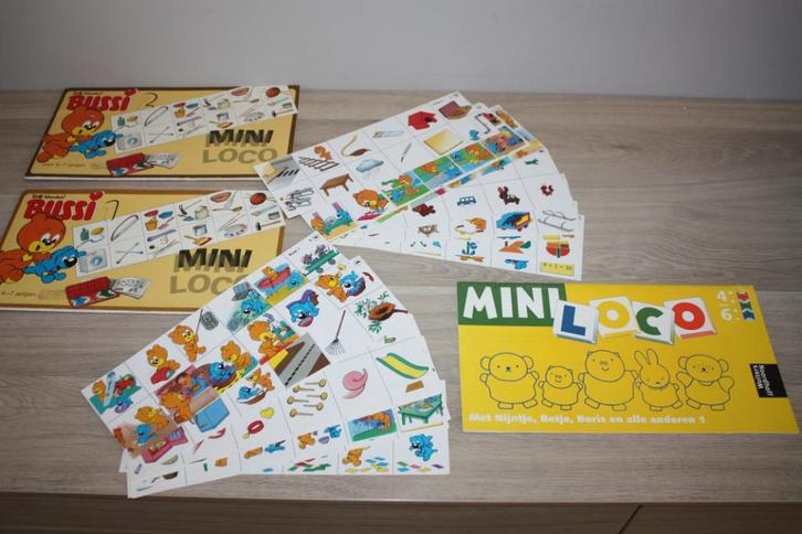 3x Mini Loco boekjes 4-7 jaar Bussi 1,2 1984 en Nijntje 1998, Boeken, Schoolboeken, Gelezen, Overige vakken, Overige niveaus, Ophalen of Verzenden
