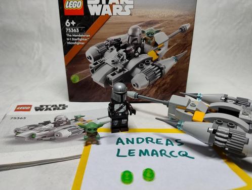 LEGO Star Wars 75363 The Mandalorian N-1 Starfighter Microfi, Kinderen en Baby's, Speelgoed | Duplo en Lego, Zo goed als nieuw