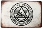 Panneau mural en métal au look vintage URAL MOTORCYCLES, Enlèvement ou Envoi, Neuf, Panneau publicitaire