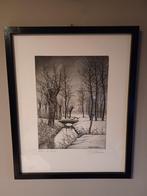 ETS EMIEL DE COOMAN " DE TRONK" 1974, Antiek en Kunst, Kunst | Etsen en Gravures, Ophalen of Verzenden