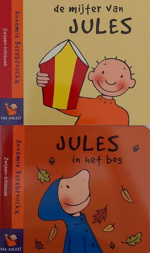 'Jules in het bos' + 'De mijter van Jules', perfecte staat., Boeken, Kinderboeken | Baby's en Peuters, Zo goed als nieuw, Ophalen of Verzenden
