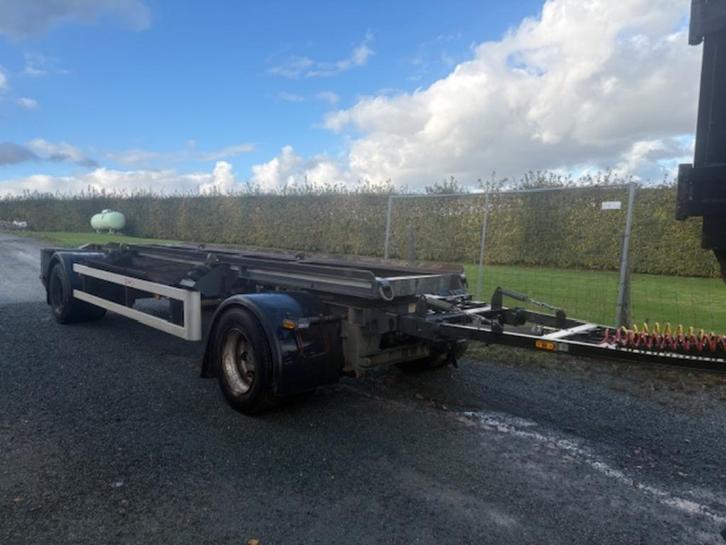 container aanhangwagen, Zakelijke goederen, Machines en Bouw | Transport, Ophalen