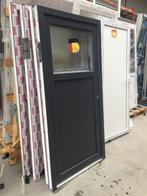 Antracietgrijze pvc-deur ral 7016 inclusief handgreep meer, Tuin en Terras, Tuinhuizen, Ophalen, Nieuw
