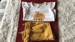 Setje  broekje en shirt 68, Kinderen en Baby's, Babykleding | Maat 68, Ophalen, C&A, Meisje, Zo goed als nieuw