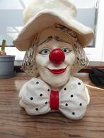 clown lampe de table , lampe de chevet signé LINOT vintage, Maison & Meubles, Enlèvement ou Envoi, Utilisé, Synthétique, Moins de 50 cm