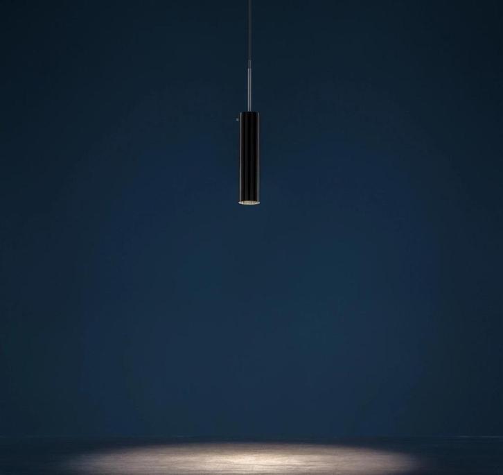 CATELLANI & SMITH Lucenera 504 zwarte hanglamp, Huis en Inrichting, Lampen | Hanglampen, Nieuw, 50 tot 75 cm, Ophalen