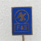 SP1061 Speldje F&S Fichtel & Sachs, Collections, Broches, Pins & Badges, Utilisé, Enlèvement ou Envoi