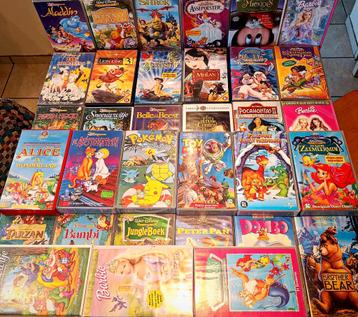 Groot lot VHS Video Cassettes. Tekenfilms. Enkel KasKrakers. beschikbaar voor biedingen