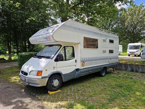 Mobilhome Rimor op Ford chassis dubbele banden, Caravans en Kamperen, Mobilhomes, Particulier, tot en met 6, Ford, Diesel, 6 tot 7 meter