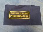 brassard us photographe ww2, Collections, Emblème ou Badge, Armée de terre, Enlèvement ou Envoi