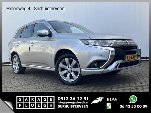 Mitsubishi Outlander 2.4 PHEV LederSport Panodak Camera Carp, Auto's, Mitsubishi, Bedrijf, Outlander, 4x4, ABS, Airbags, Alarm