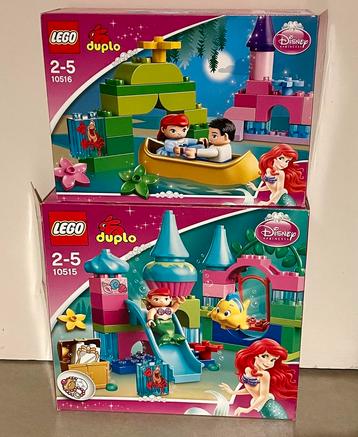 Lego Duplo prinses Ariel, Planes, getallentrein - Nieuwstaat, Kinderen en Baby's, Speelgoed | Duplo en Lego, Ophalen, Zo goed als nieuw