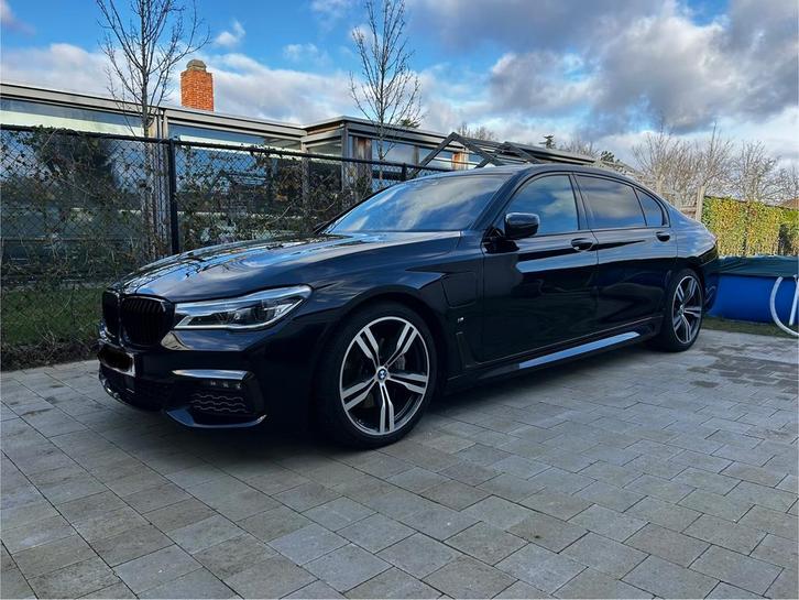 Bmw 7.40Le Hybride Long M-Pack Individual Full Optie, Auto's, BMW, Particulier, 7 Reeks, 360° camera, ABS, Achteruitrijcamera