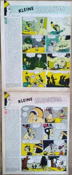 Oude stripknipsels: Kleine Hiawatha (1954), Gebruikt, Ophalen of Verzenden, Plaatje of Poster, Overige figuren