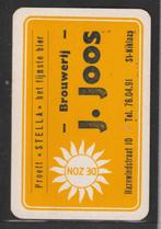 1 Très Rare Carte à Jouer  Pubs BRASSERIE/BIERE  BELGIQUE, Envoi, Comme neuf, Carte(s) à jouer