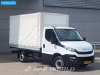 Iveco Daily 35S14 Open laadbak Trekhaak Huif Airco Cruise Eu, Auto's, Gebruikt, Euro 6, Iveco, Wit