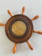 barometer ingebouwd in een decoratief scheepsroer, Ophalen, Zo goed als nieuw, Barometer