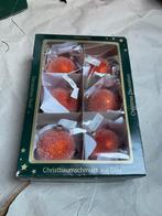 Oranje Kerstballen nieuw 6stuks, Diversen, Ophalen of Verzenden, Zo goed als nieuw
