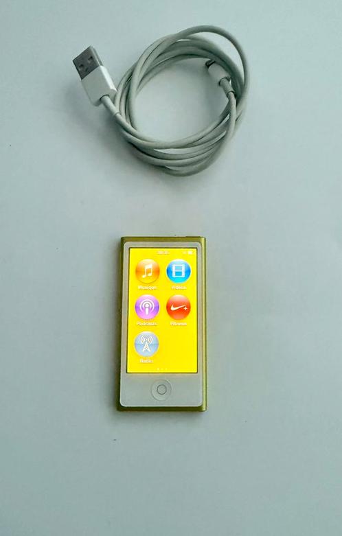 iPod nano 16gb geel nieuwste generatie, Audio, Tv en Foto, Mp3-spelers | Apple iPod, Gebruikt, Nano, 10 tot 20 GB, Overige kleuren