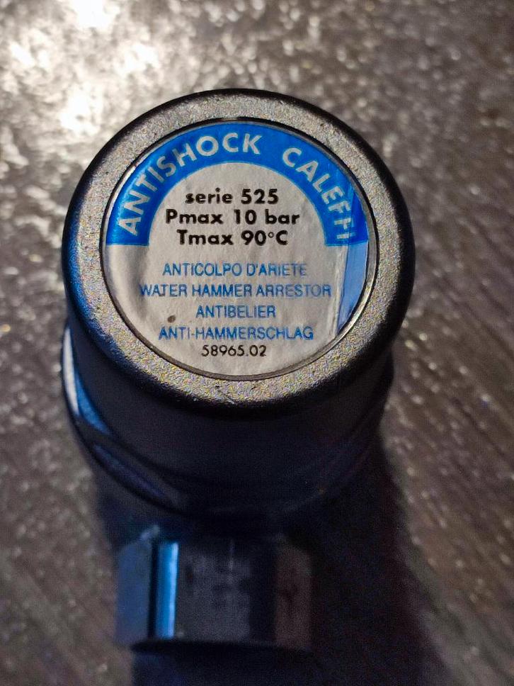 Caleffi anti belier machine à laver, Electroménager, Pièces & Accessoires, Comme neuf, Enlèvement ou Envoi